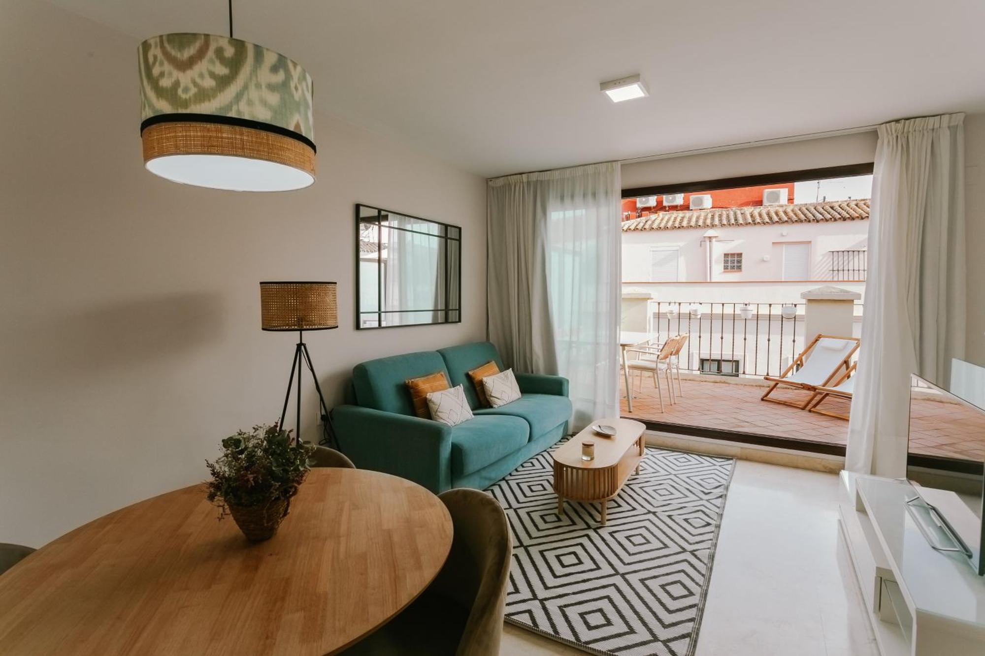 Apto. Con Terraza Privada Centro Sevilla Exteriör bild